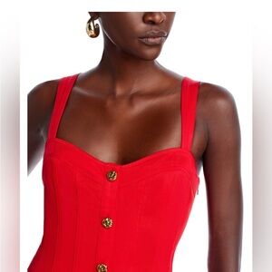 Red Aqua x Liat Baruch Midi Dress